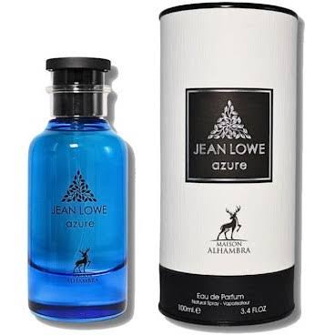عطر ادوپرفیوم مردانه الحمبرا مدل جین لووه آزور رایحه تلخ حجم ۱۰۰ میلی‌لیتر