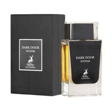 عطر ادوپرفیوم مردانه الحمبرا مدل دارک دور اینتنس رایحه شیرین